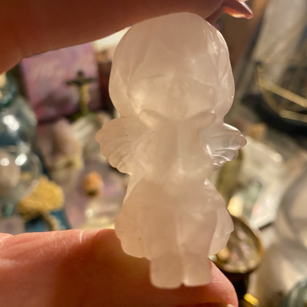 Rose Quartz Angel